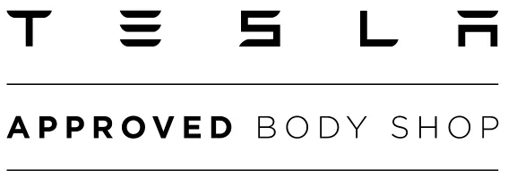 Offizielles Logo von TESLA approved Body  Shop