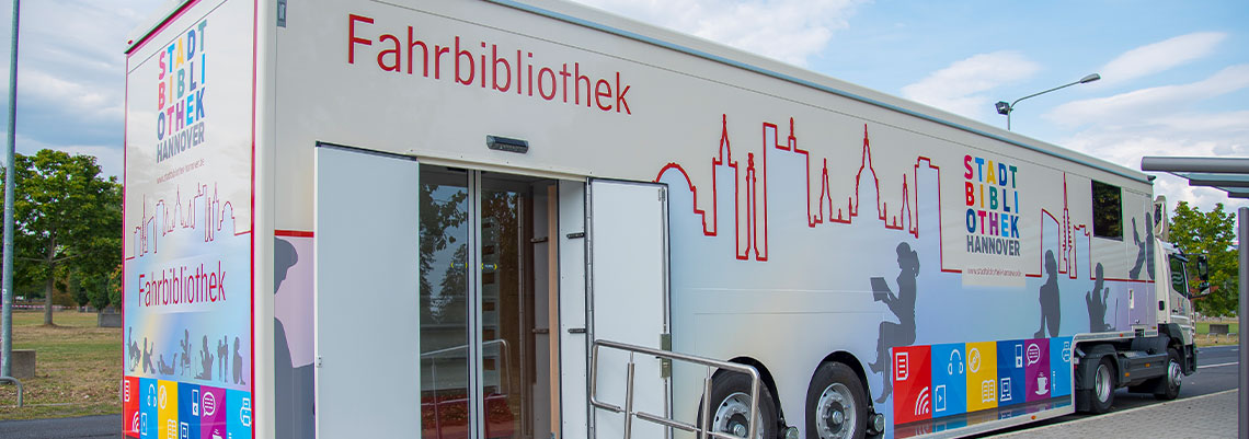 Bücherbus der Stadtbibliothek Hannover