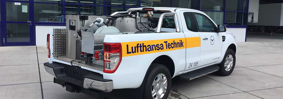 Sonderfahrzeuge - Spezialfahrzeugbau für Lufthansa